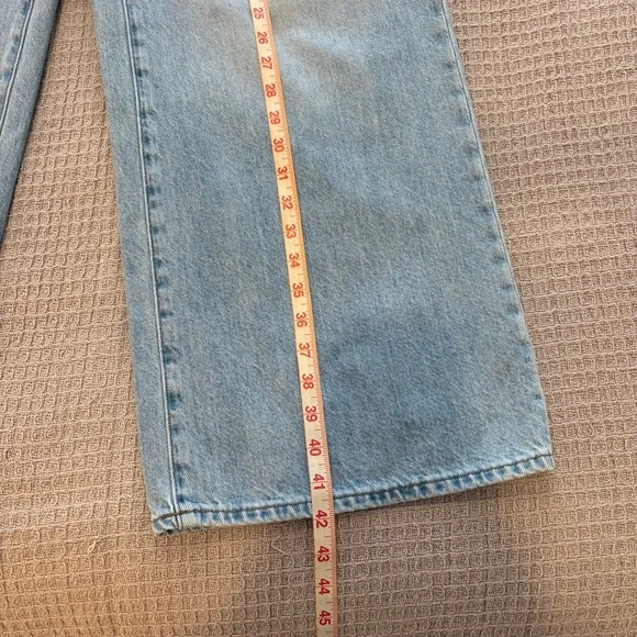 Madewell Superwide-Leg Airy Denim Edition Jean - Ahern wash - Size 30 - Picture 10 of 16